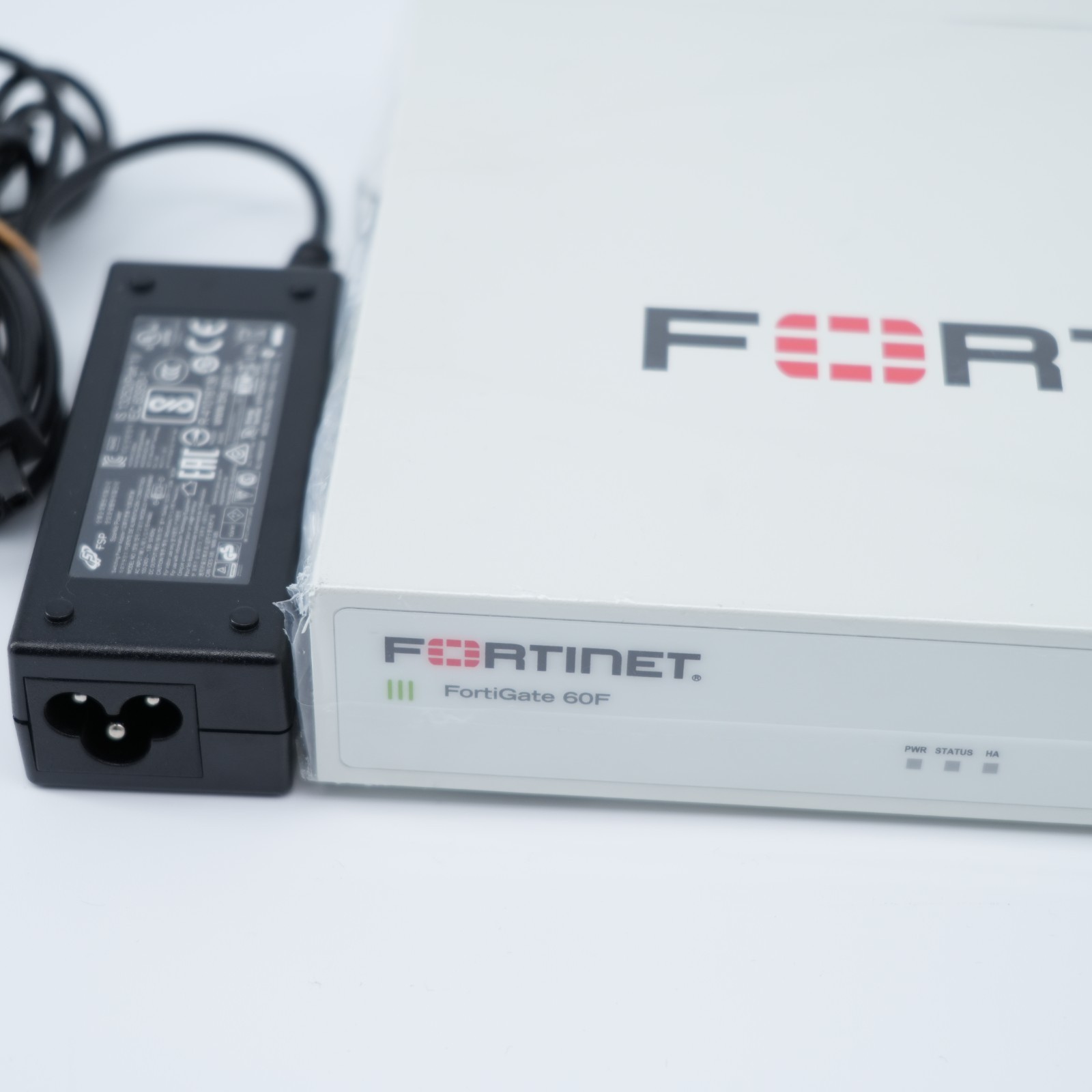10x Fortinet FortiGate-60F FG-60F Security Firewall No Lic Initialized w/Adapter
