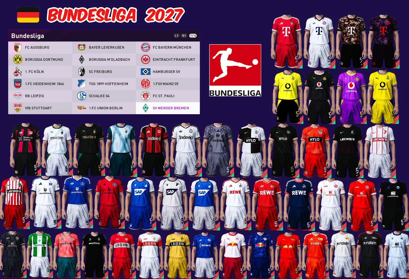 PES 2021 ORIGINAL PATCH Option File PS4 PS5 PC Season 2026/2027 Update 2027