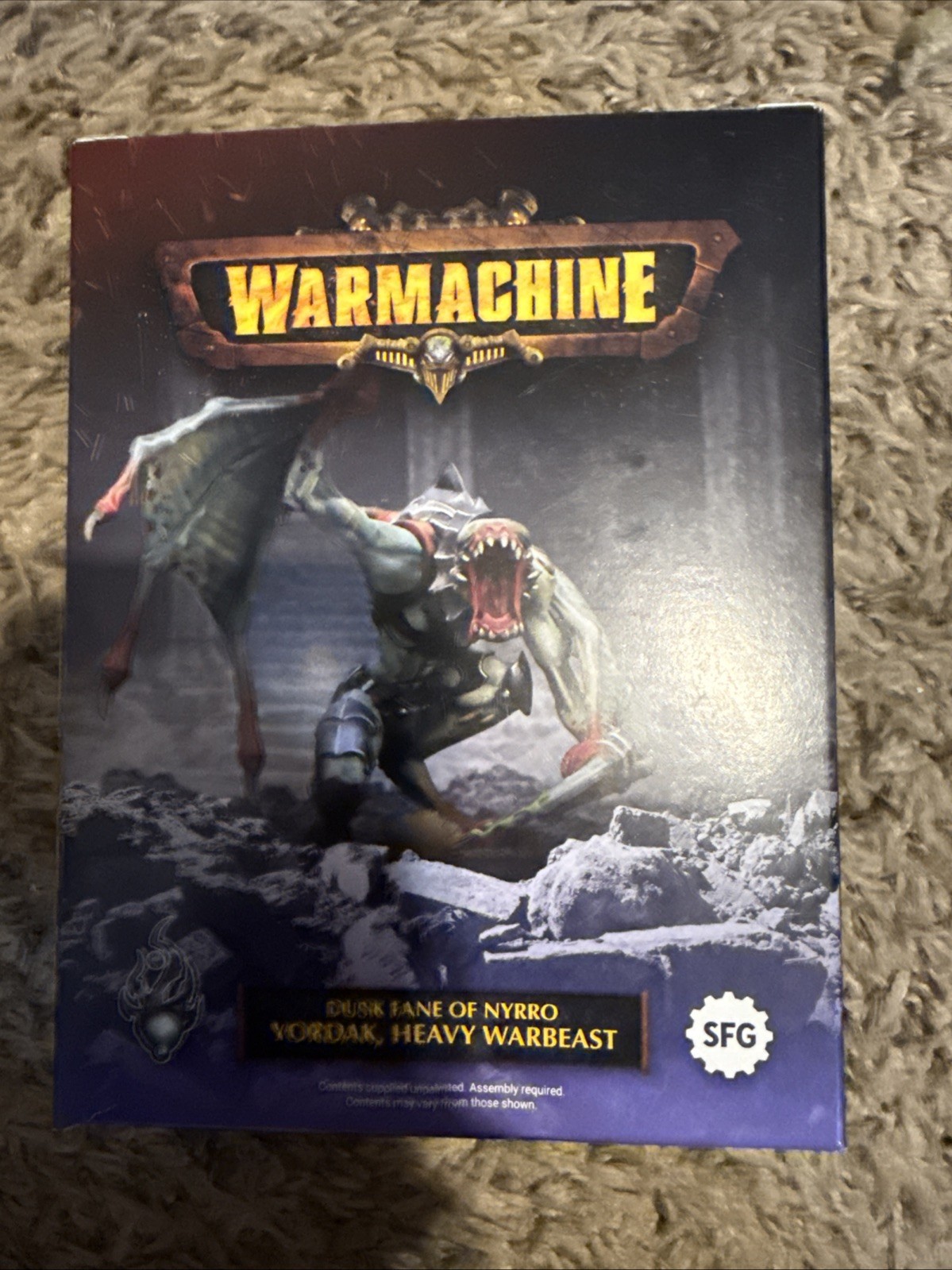 Dusk Fane Of Nyrro Vordek Heavy Warbeast