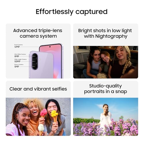 Samsung Galaxy A37 5G (2026), Unlocked Android Smartphone, 128GB, AMOLED Display, Triple Camera, IP68, Slim Phone, 5000mAh Battery, US Version, US 1 Yr