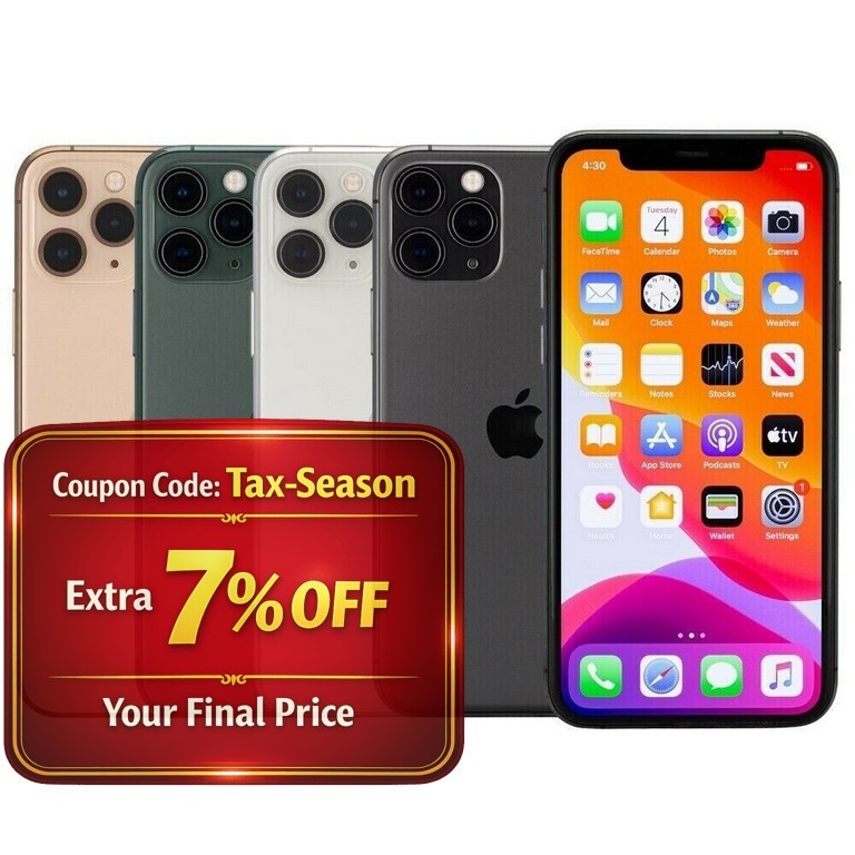 Apple iPhone 11 Pro Max - Unlocked At&t T-Mobile Verizon - Excellent Mint Condit