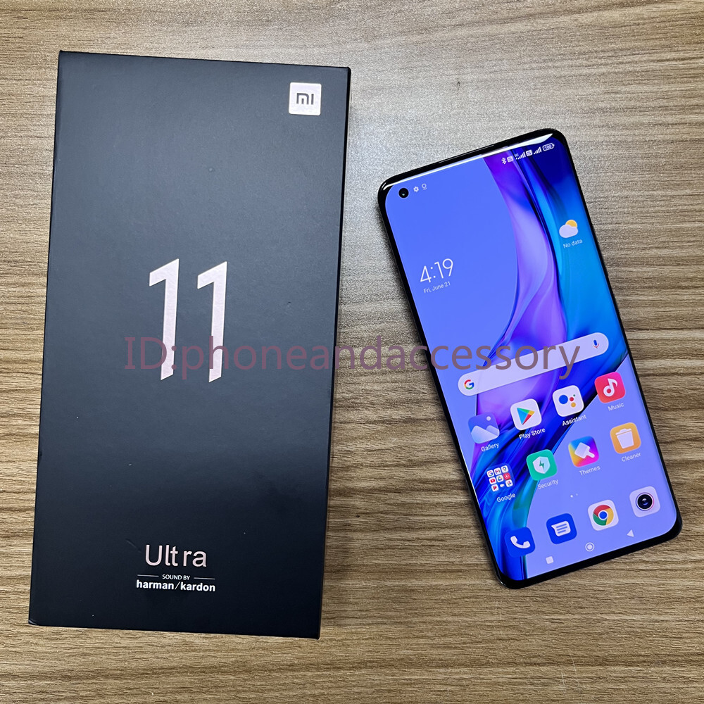Unlocked Xiaomi Mi 11 Ultra 5G 256/512GB Dual SIM 6.81" 50MP 5000mAh M2102K1G