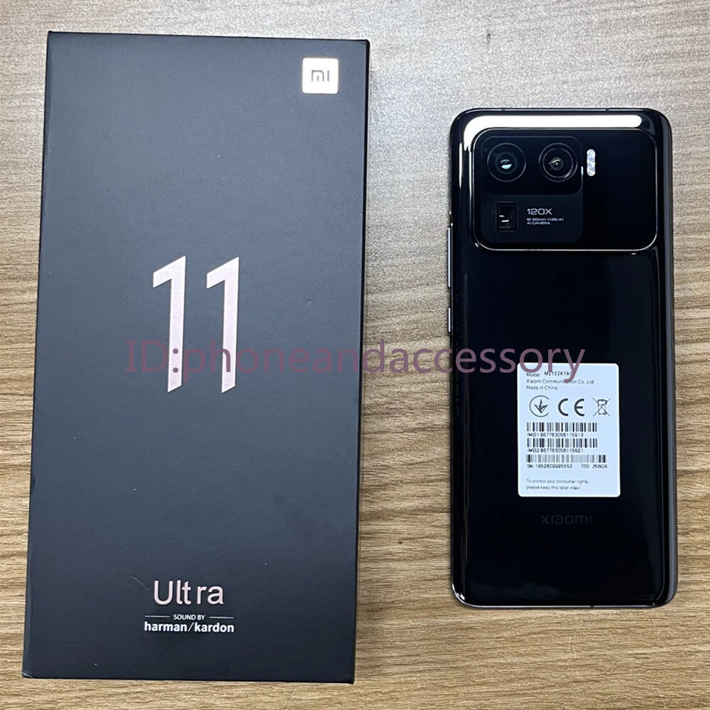 Unlocked Xiaomi Mi 11 Ultra 5G 256/512GB Dual SIM 6.81" 50MP 5000mAh M2102K1G