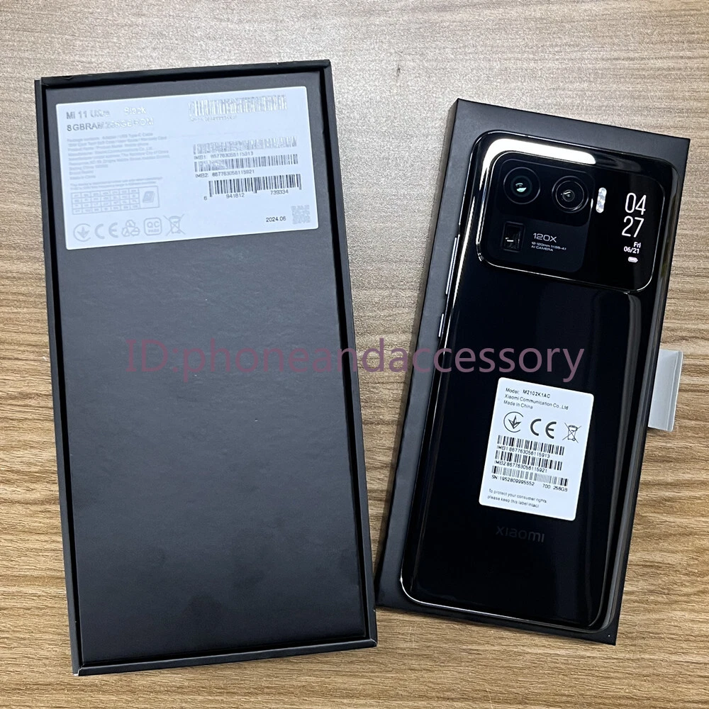 Unlocked Xiaomi Mi 11 Ultra 5G 256/512GB Dual SIM 6.81" 50MP 5000mAh M2102K1G