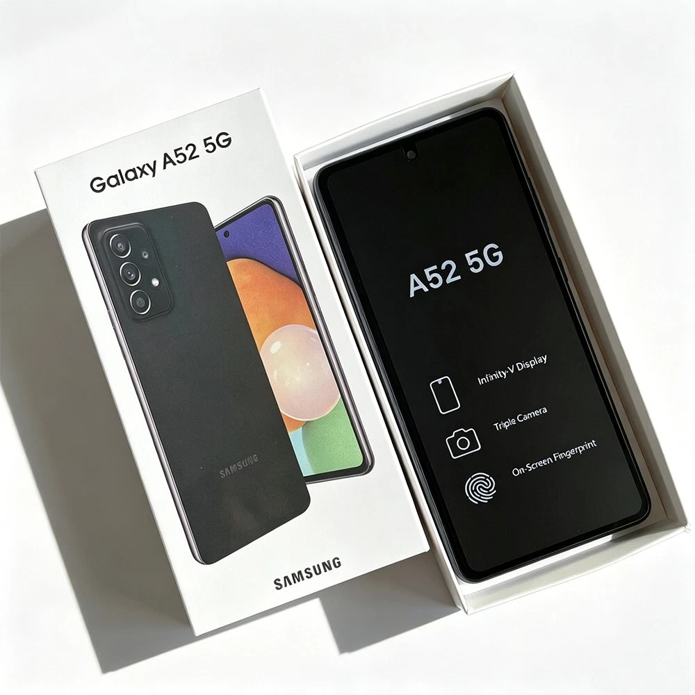 Samsung Galaxy A52 5G SM-A526U 128GB 6GB Factory Unlocked Android New Sealed