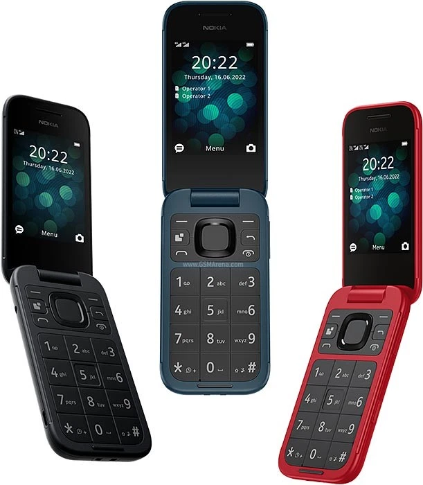Nokia 2660 Flip 4G Dual-SIM 128MB+48MP Unlocked Flip Mobile Phone New boxed