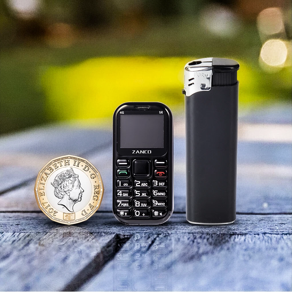 ZANCO T1ny T4 4G Small Phone World's Smartest Mobile T1 Collection - Unlocked