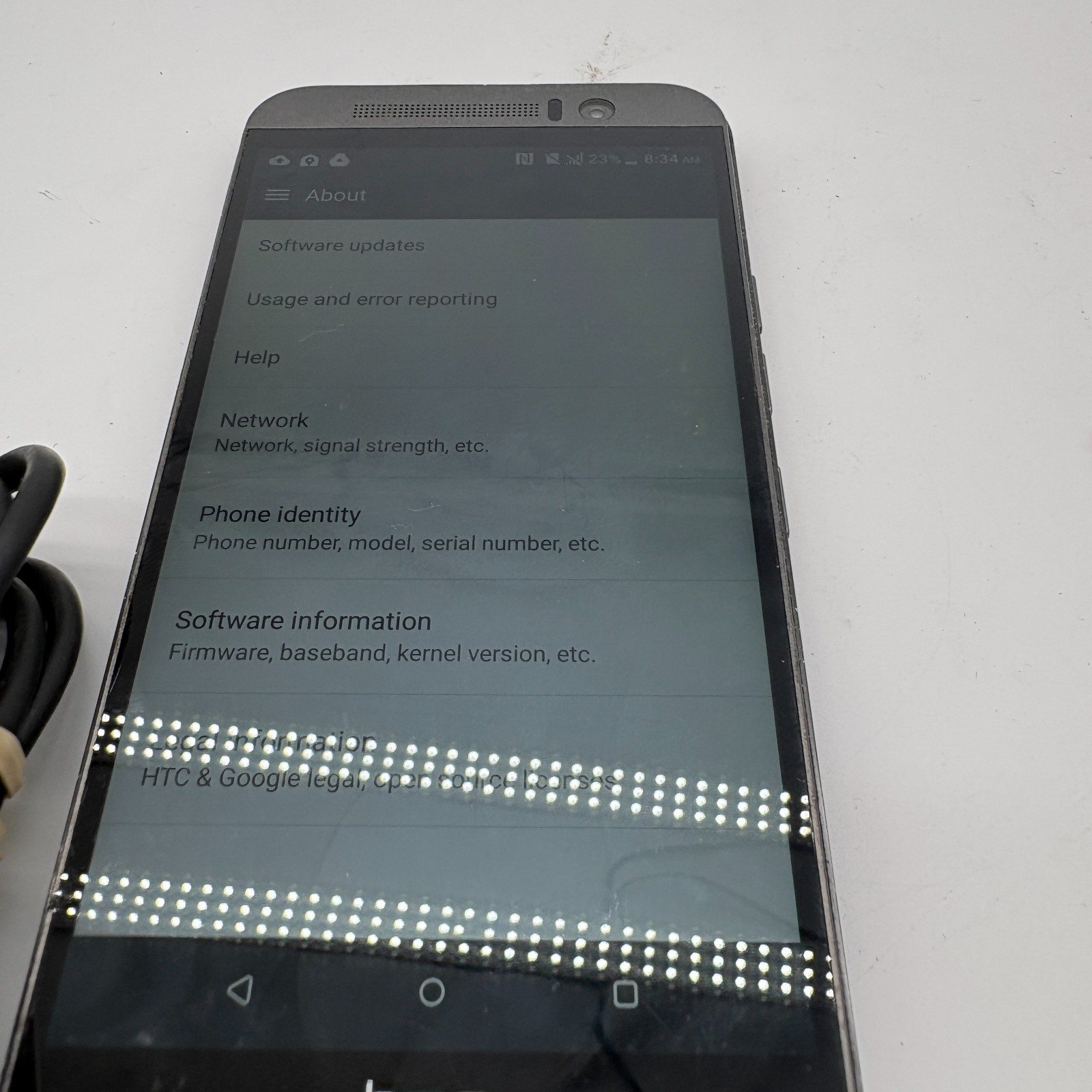 HTC One M8 Smartphone Working Gray Android Phone 32GB