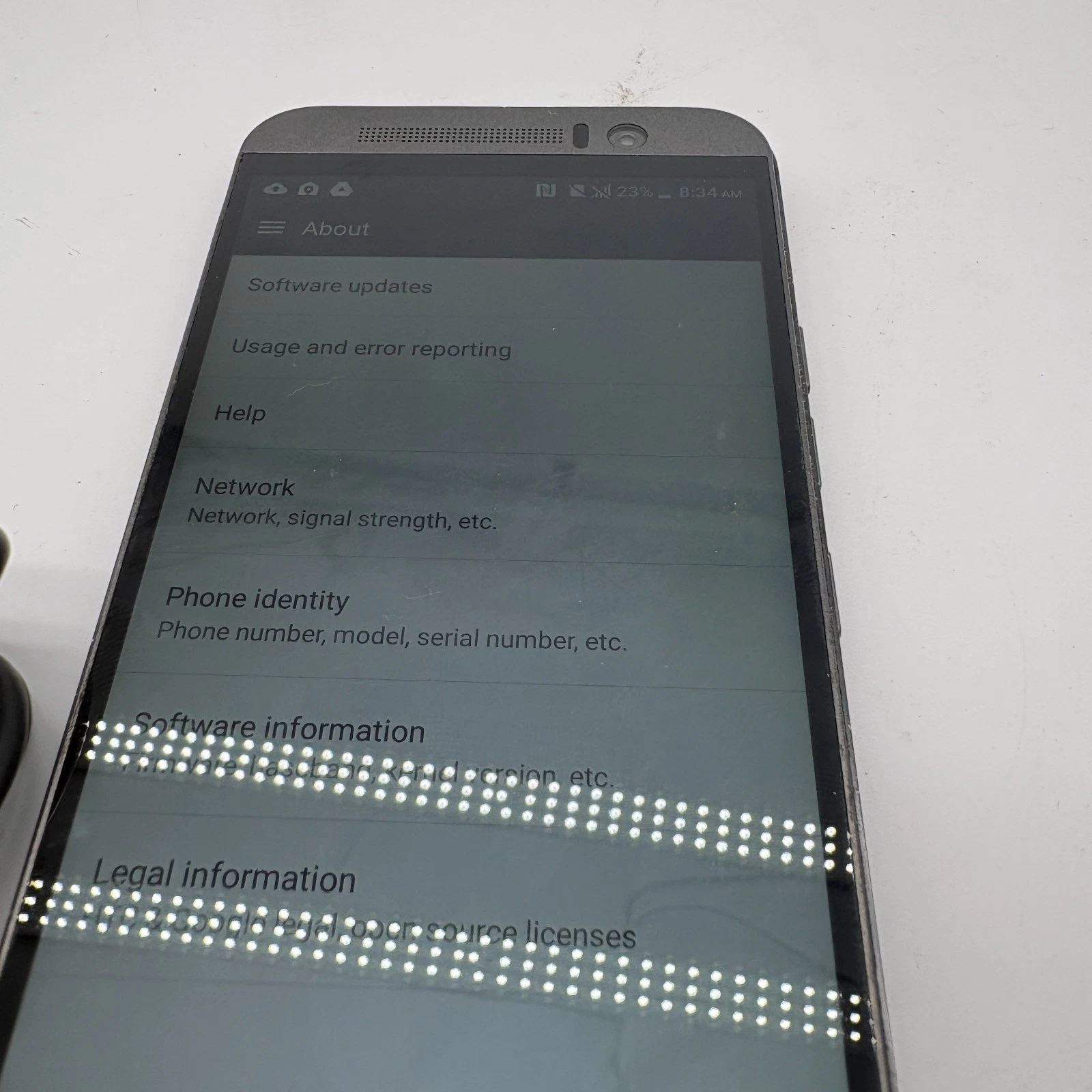 HTC One M8 Smartphone Working Gray Android Phone 32GB