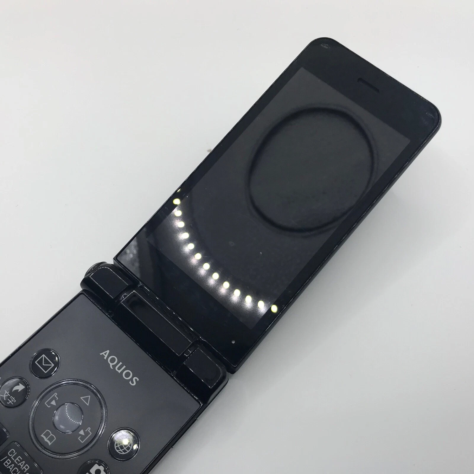 SHARP AQUOS 601SH Keitai 2 4G Android Flip Phone SIM Unlocked Softbank Black