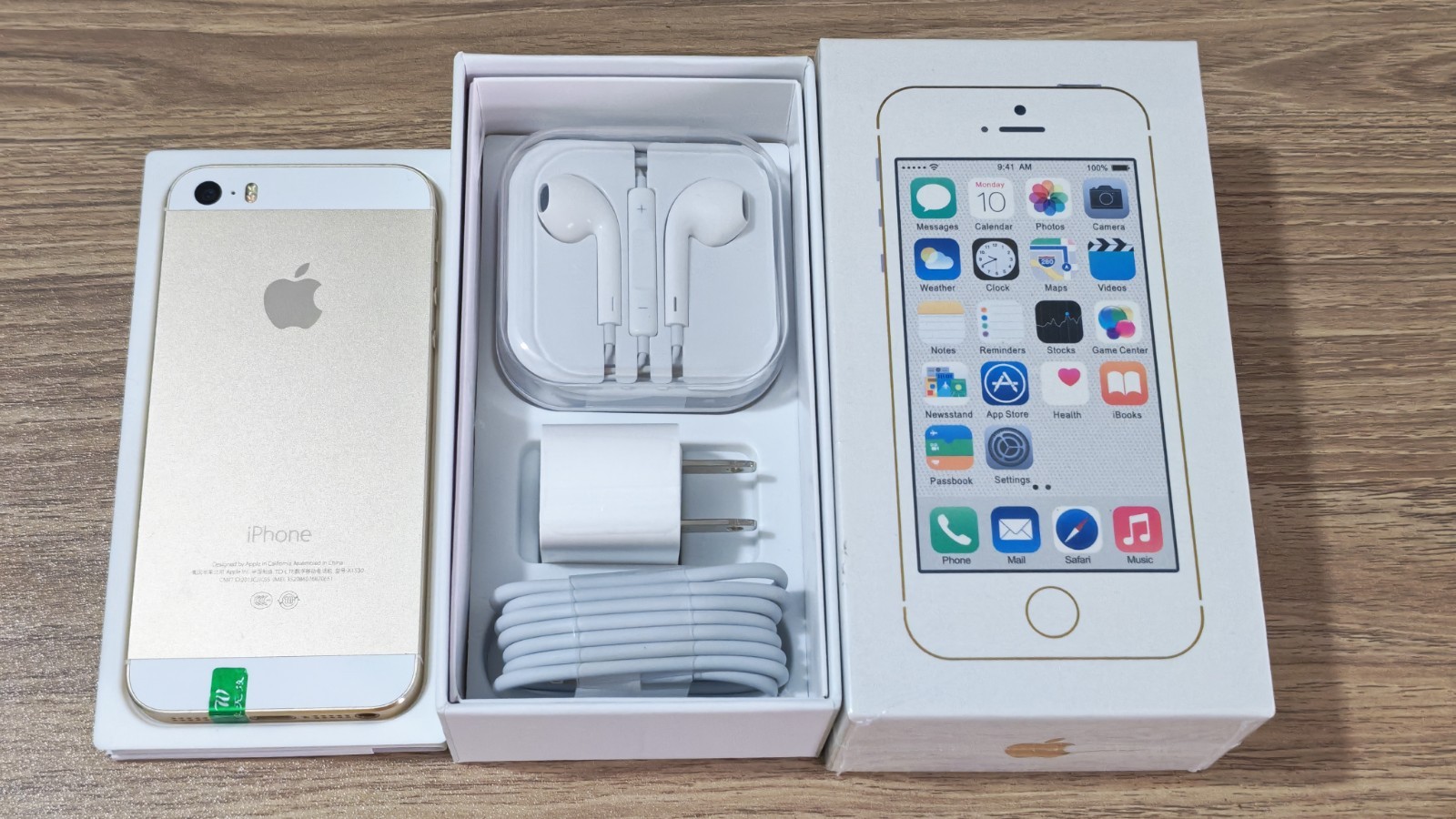 Apple iPhone 5s Unlockd 16GB 32GB 64GB iOS 12 Silver Gold Black With Accessories