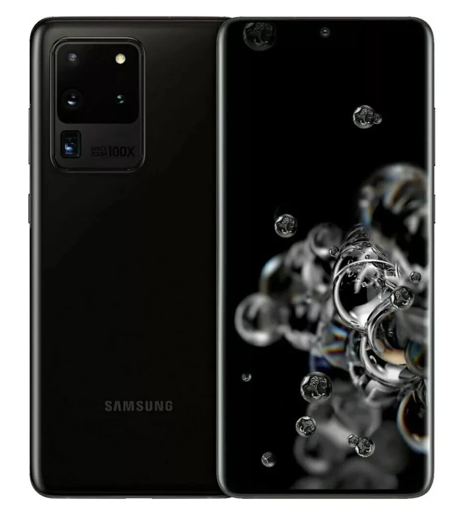 New Sealed Samsung Galaxy S20 Ultra 5G SM-G988U 128GB Factory Unlocked Phone
