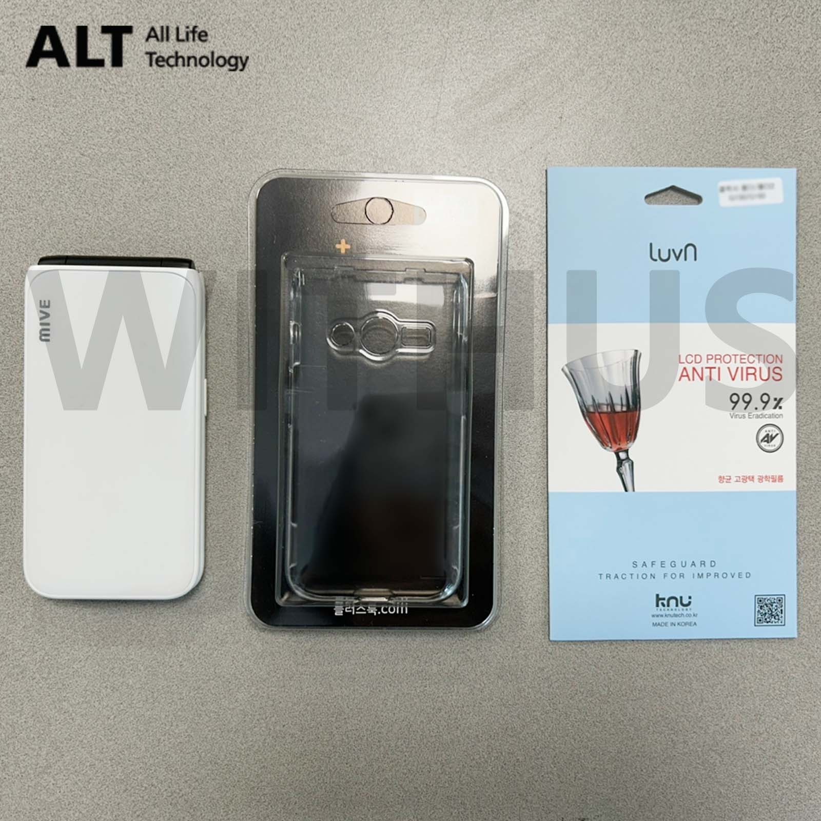 ALT MIVE Style Folder 32GB AT-M120 Unlocked LTE/3G - White *