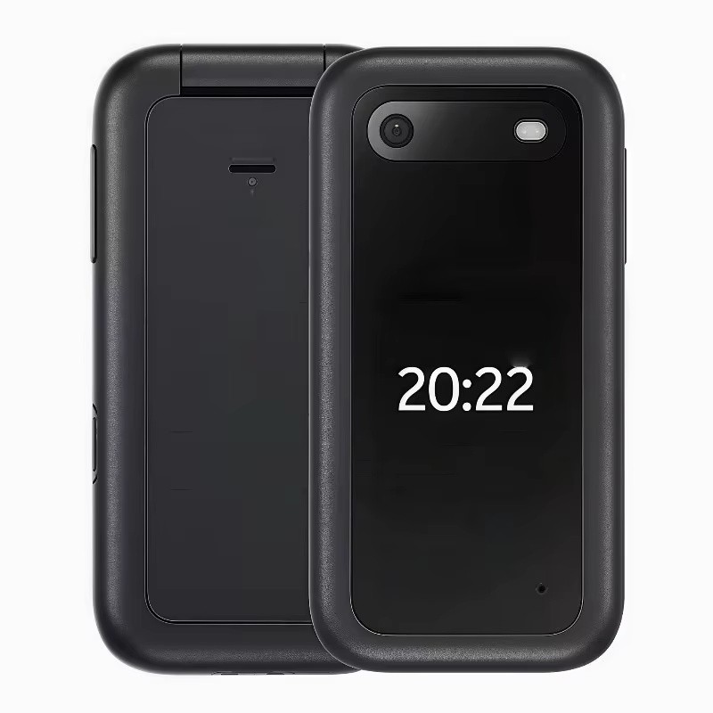 Nokia 2660 Flip 4G Dual-SIM 128MB+48MP Unlocked Flip Mobile Phone