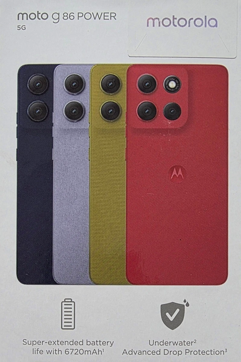 Motorola Moto G86 5G Mobile Phone 8GB RAM / 128GB SSD | Midnight Blue
