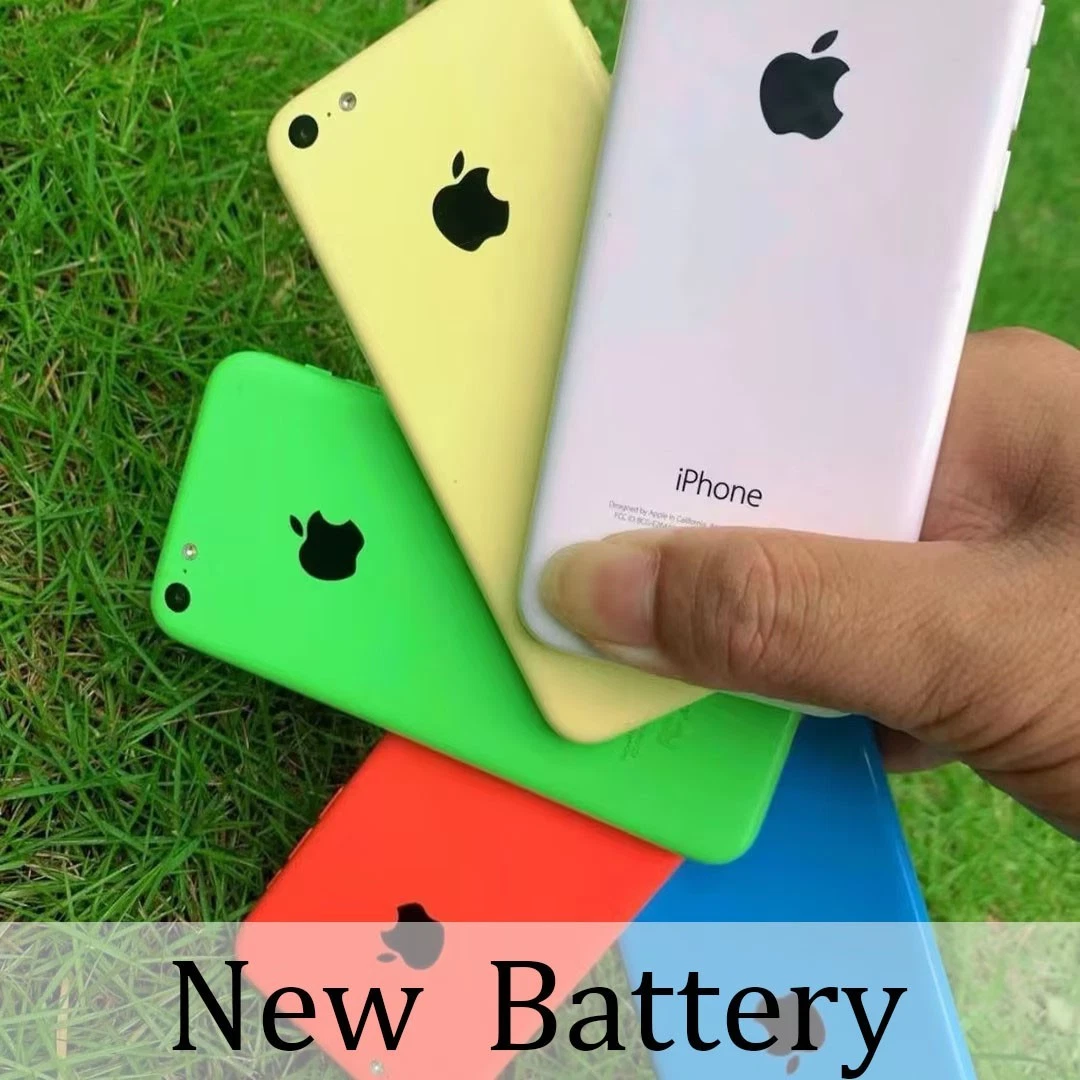 Apple iPhone 5C Unlocked New Battery 8/16/32GB BLUE/GREEN/PINK/WHITE/ YELLOW