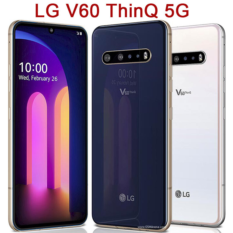 LG V60 ThinQ 5G LM-V600AM V600TM V600VM 128/256GB Unlocked Smartphone-New Sealed