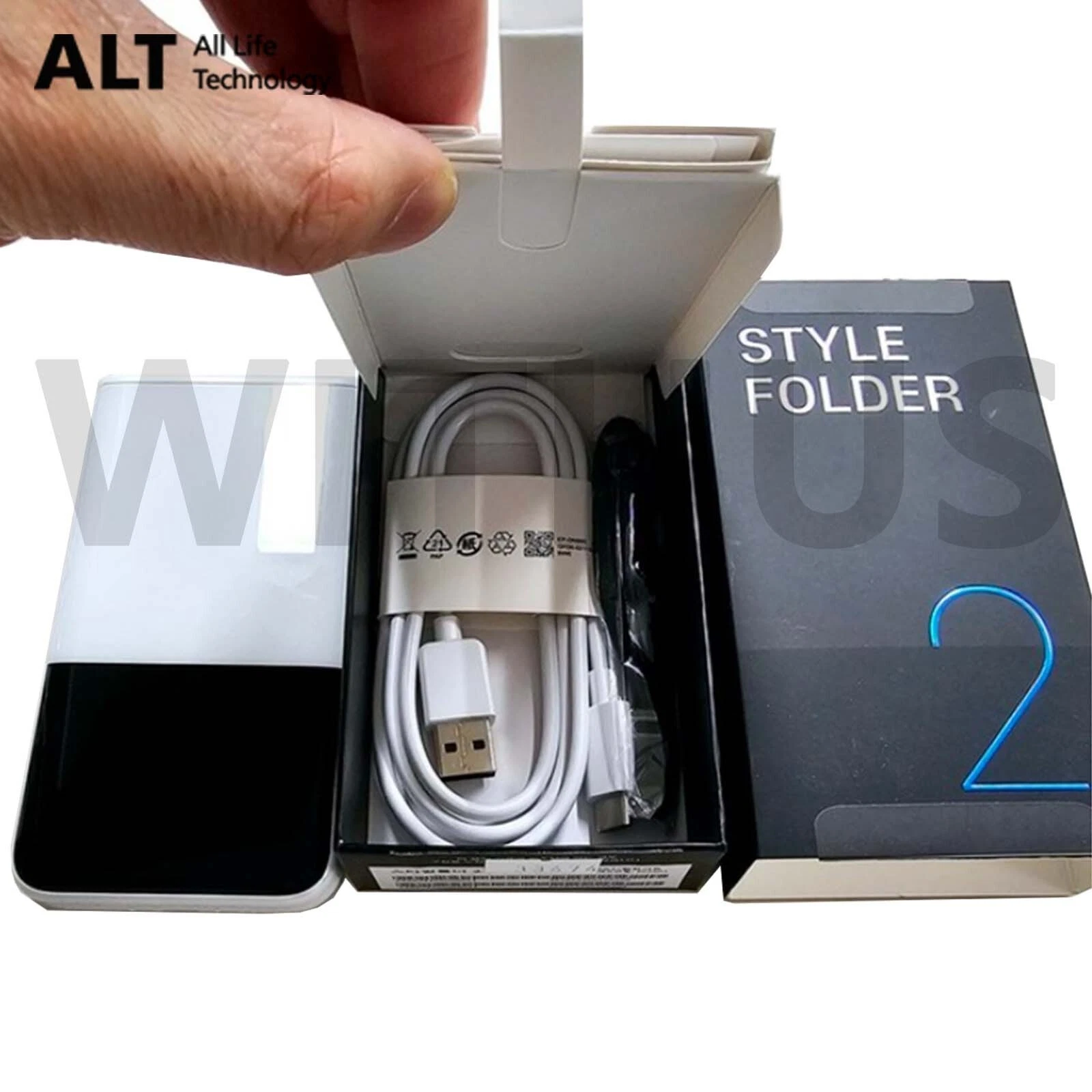 ALT MIVE Style Folder 2 32GB AT-M140 LTE/3G Unlocked - Black/White *
