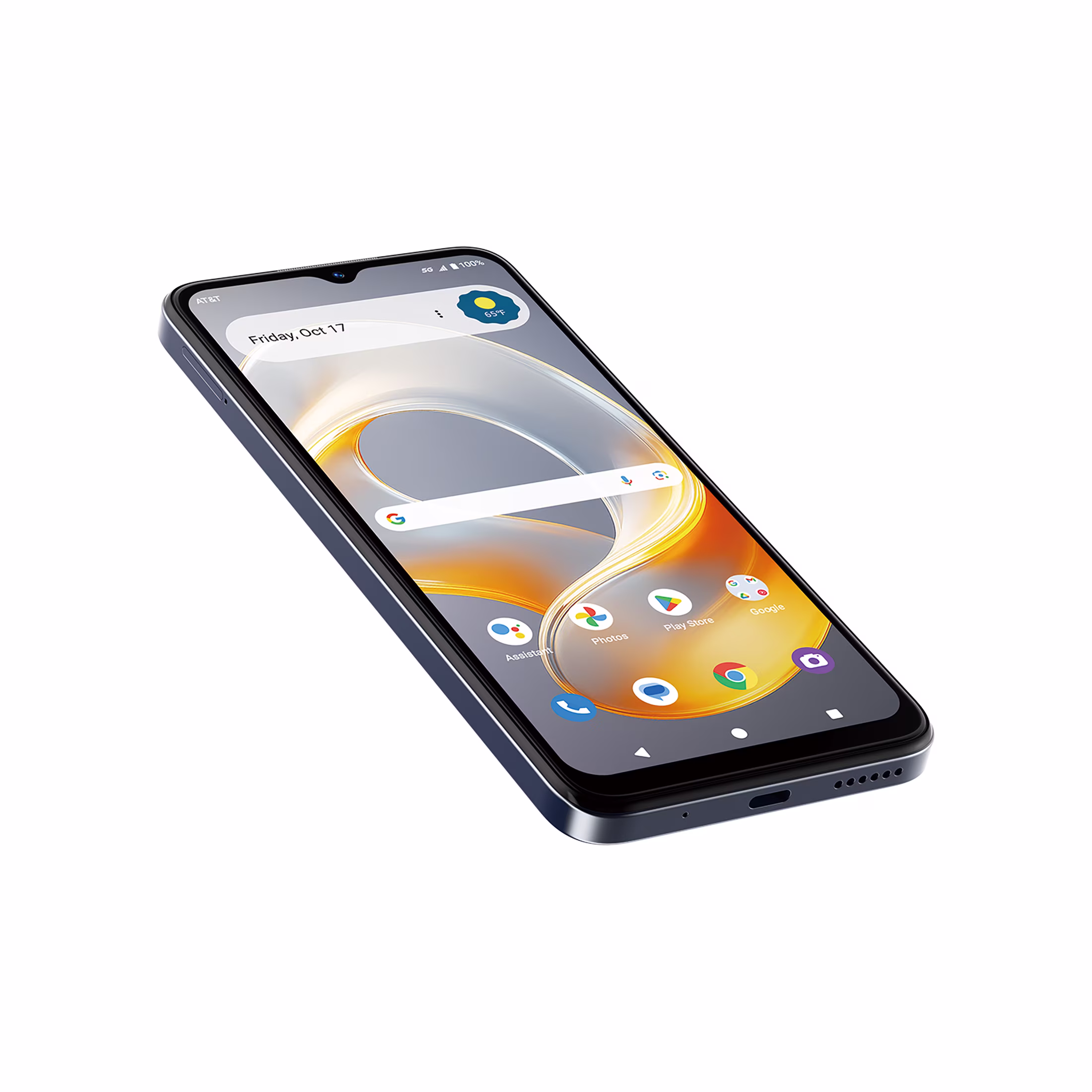 AT&T Propel 3 5G, 64GB, Midnight Blue - Prepaid Smartphone [Locked to AT&T]