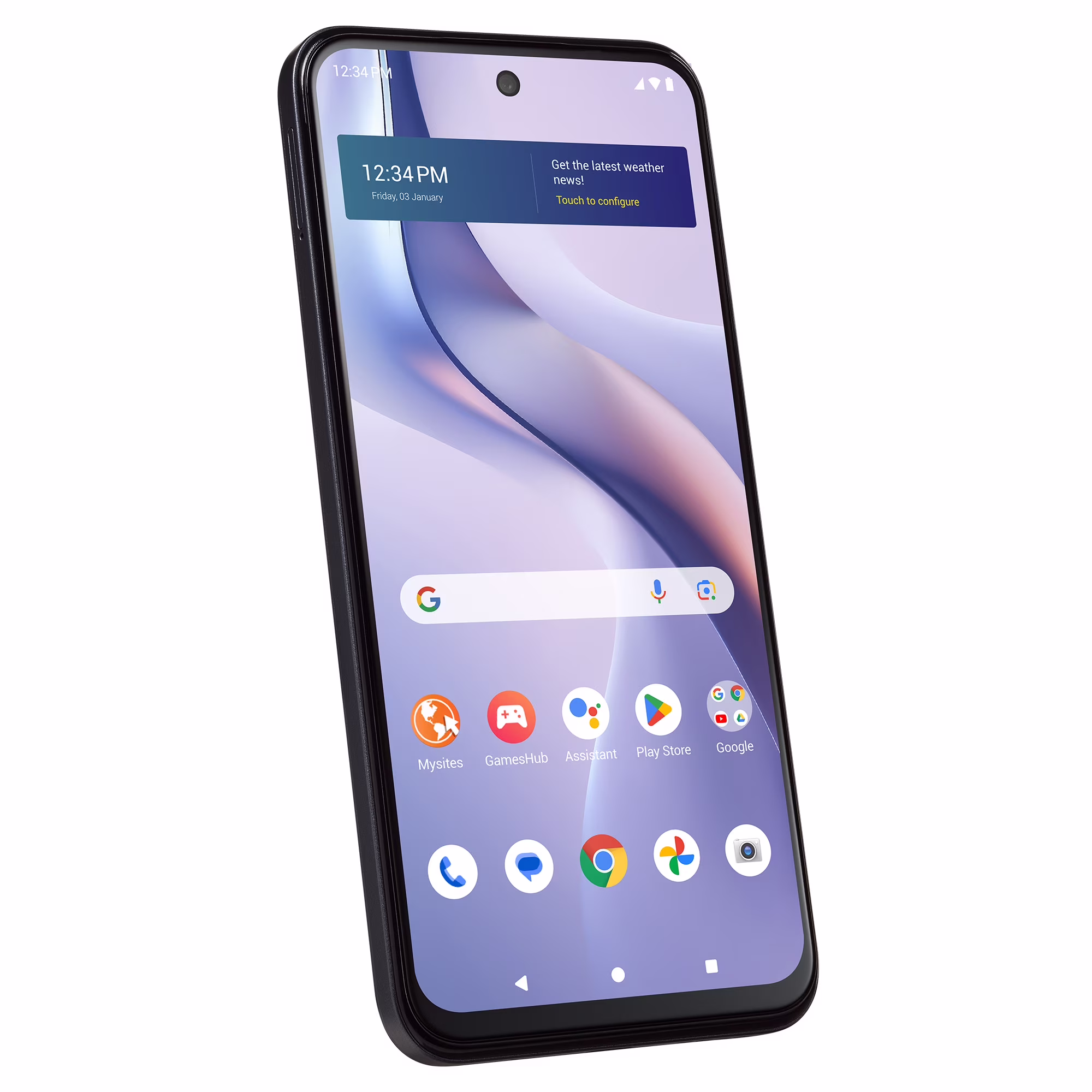 Family Mobile BLU View Speed Ultra, 64GB, 5G, Gray - Prepaid Smartphone [Locked to Family Mobile]