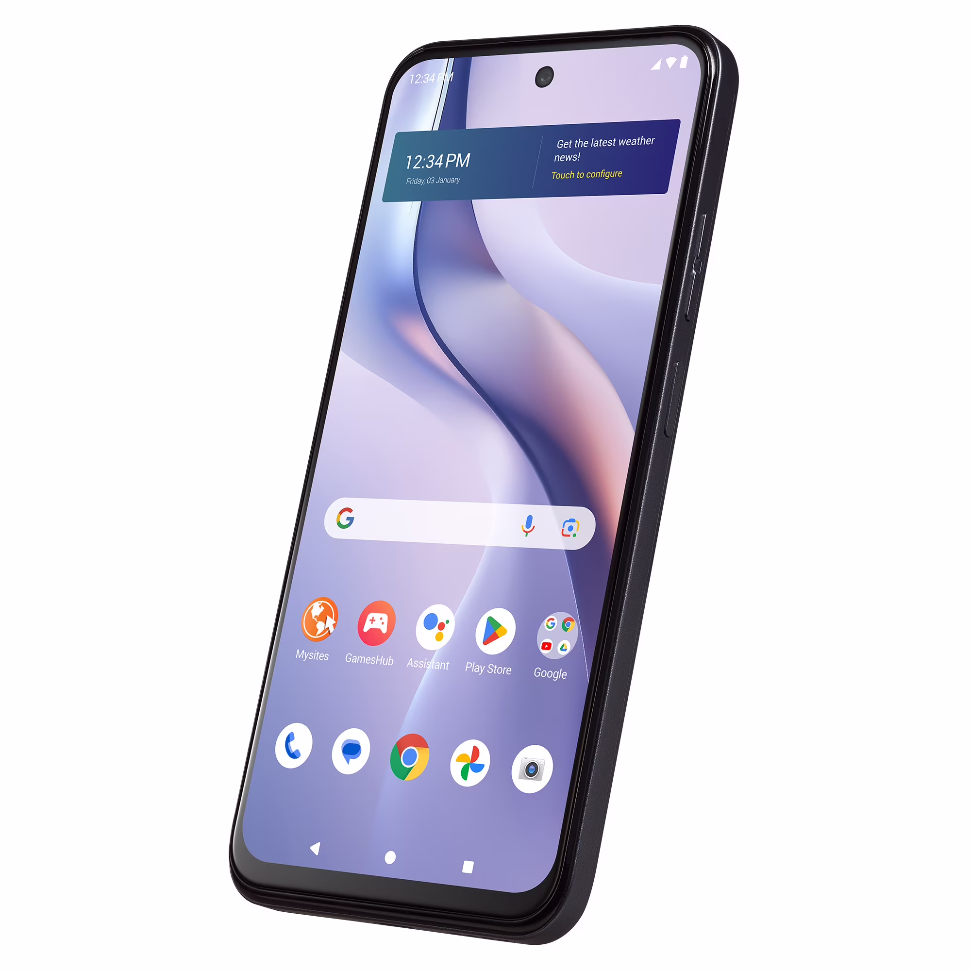 Family Mobile BLU View Speed Ultra, 64GB, 5G, Gray - Prepaid Smartphone [Locked to Family Mobile]