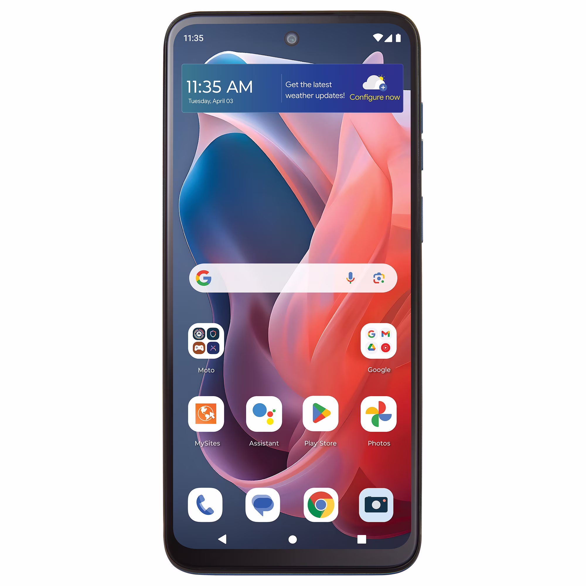 Tracfone Moto G Play 4G 2024, 64GB, Black - Prepaid Smartphone [Locked to Tracfone]