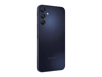 Restored AT&T Samsung Galaxy A15 5G, 64GB, Blue Black - Prepaid Smartphone