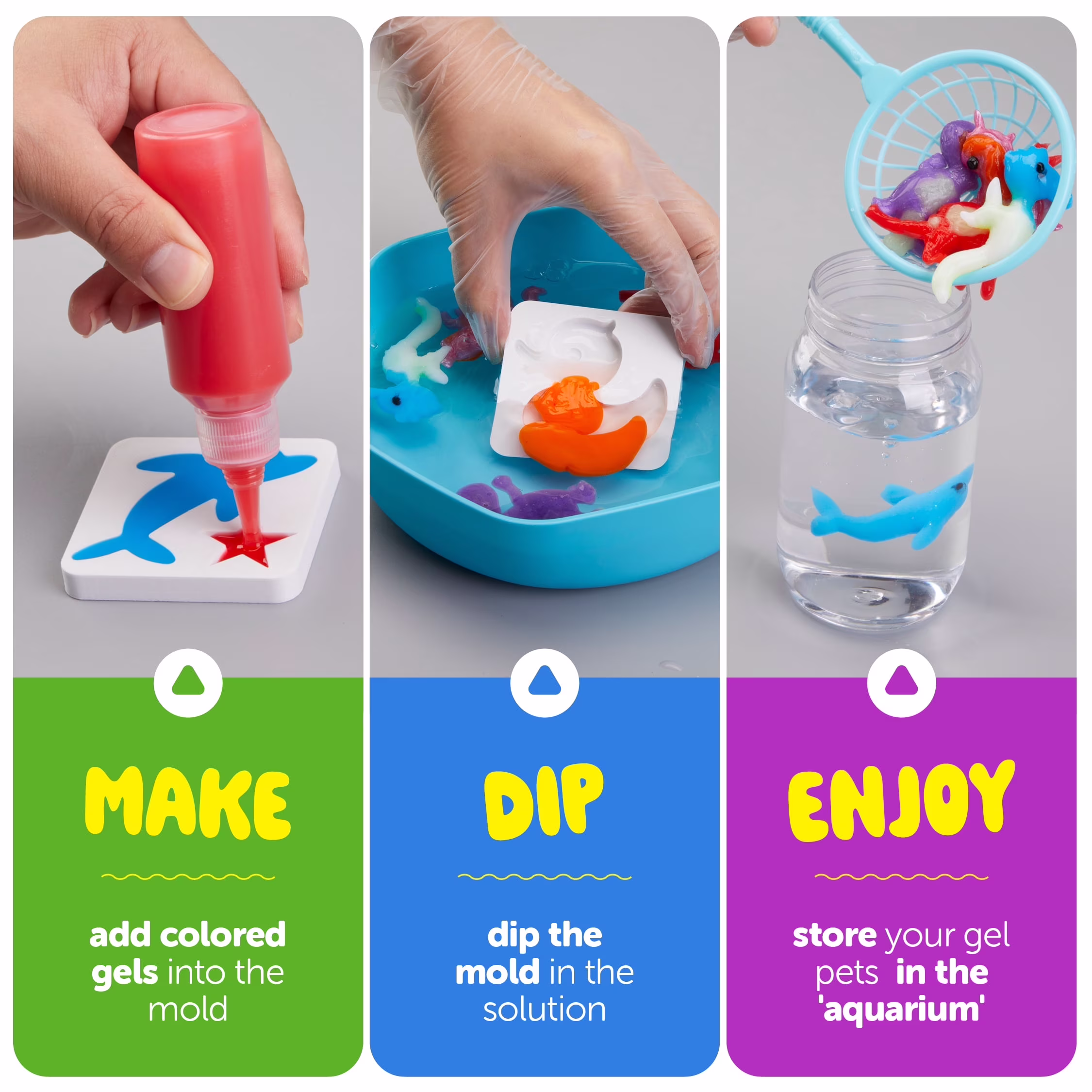 Water Pets for Kids - Aqua Fairy Gel Kit - DIY Easter Fun Craft for Kids - Gifts for Girls & Boys Ages 6-12 Years