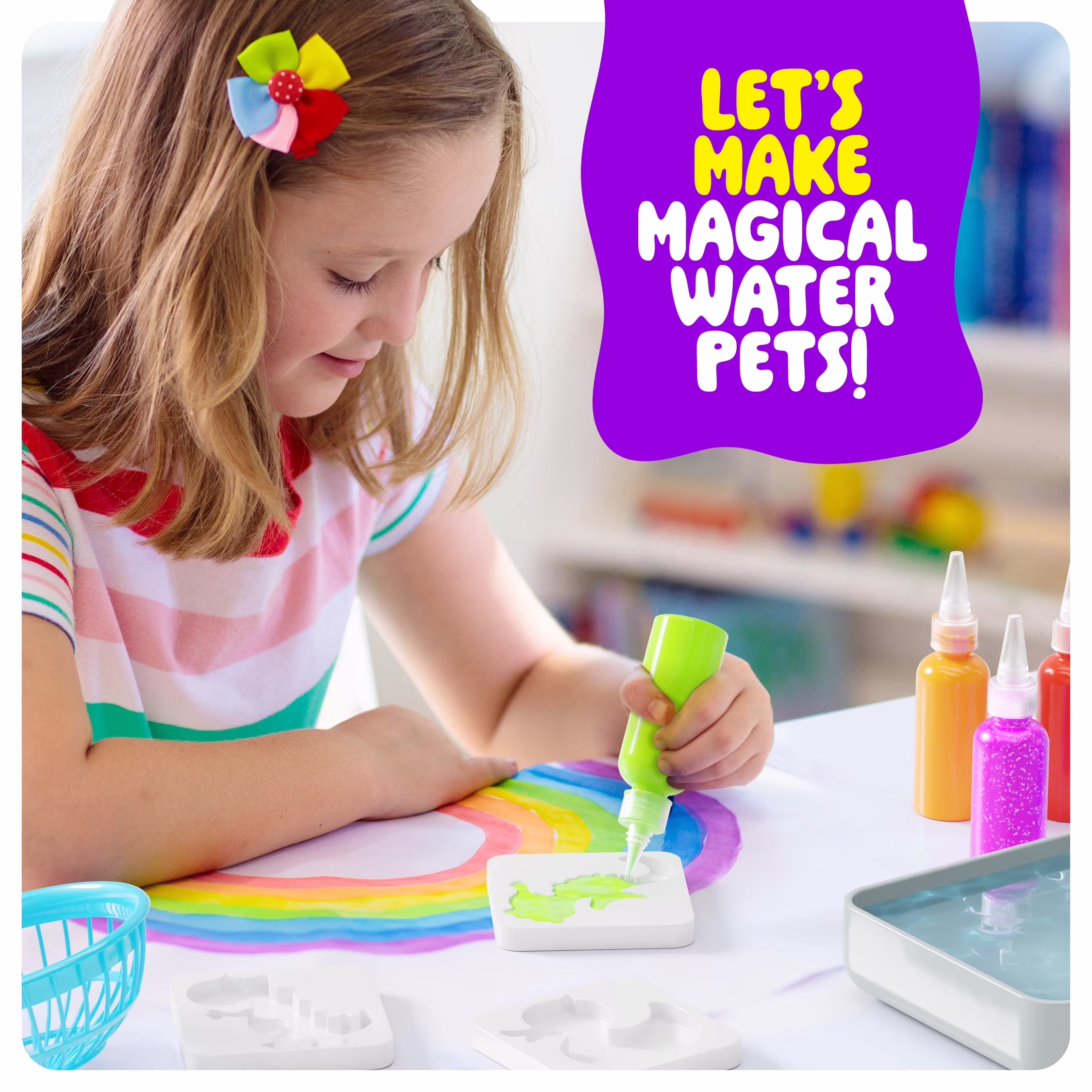 Water Pets for Kids - Aqua Fairy Gel Kit - DIY Easter Fun Craft for Kids - Gifts for Girls & Boys Ages 6-12 Years