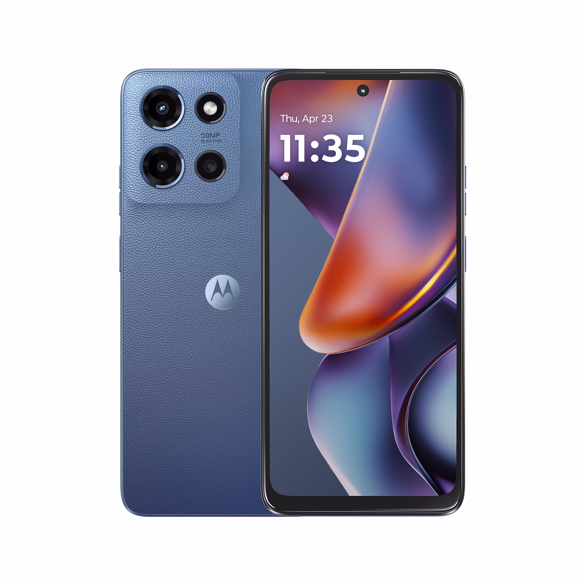 Straight Talk Motorola moto g 2025, 5G, 64GB, Blue - Prepaid Smartphone [Locked to Straight Talk]