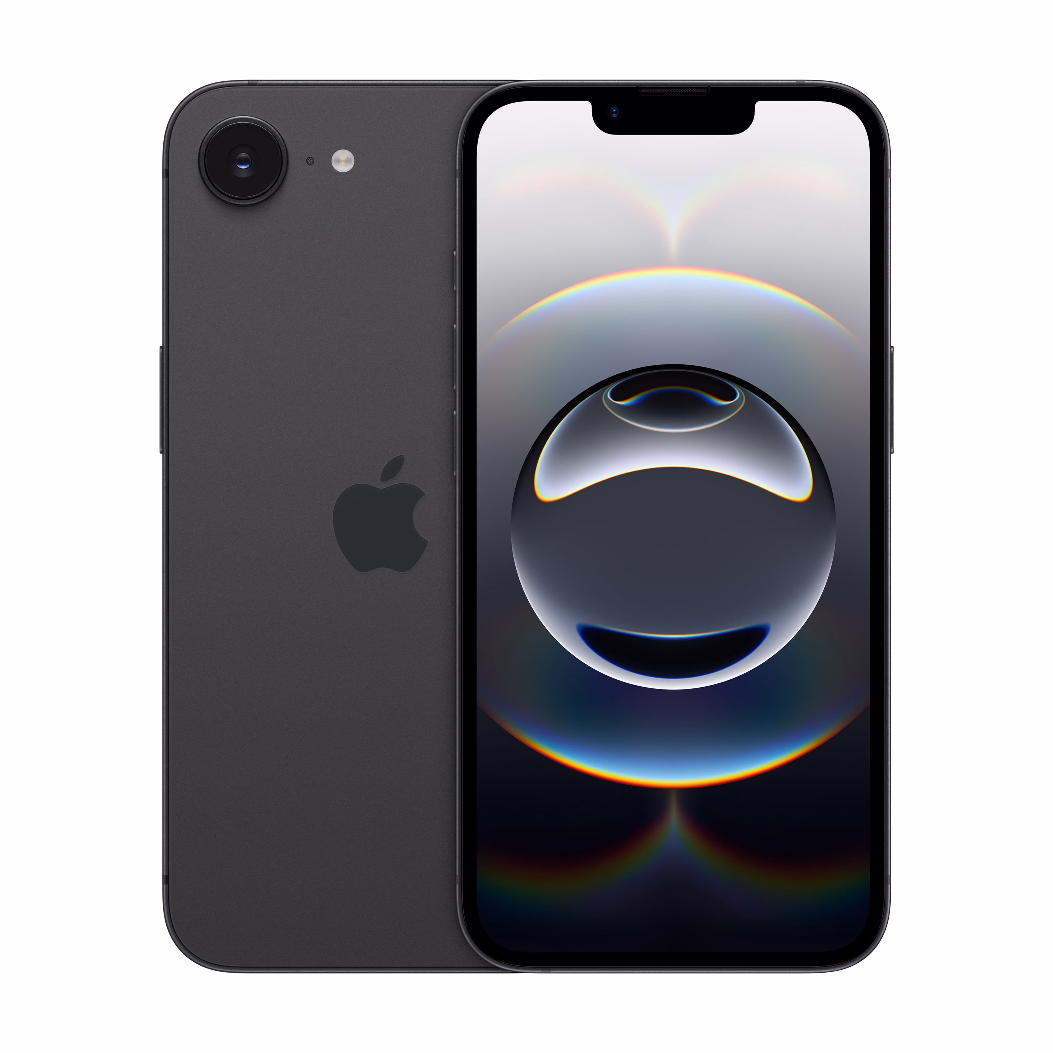 Straight Talk Apple iPhone 16e, 5G, 128GB, Black - Prepaid Smartphone [Locked to Straight Talk]