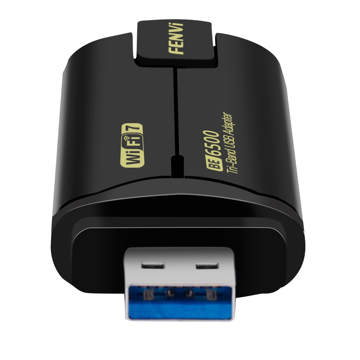 FU-BE6500 WiFi7 USB 3.0 Adapter 6500Mbps Tri-Band Wireless WiFi Dongle Win 10/11