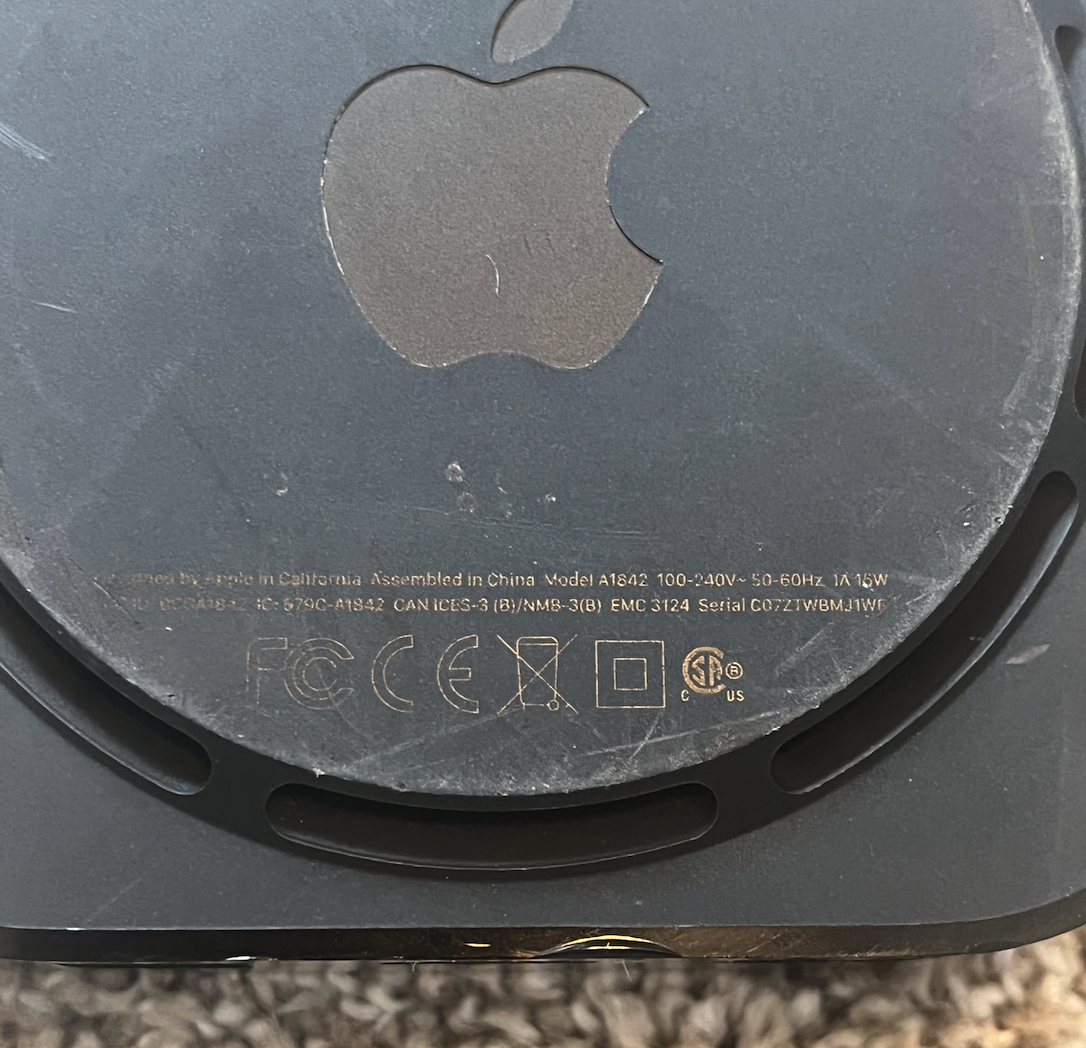 Apple TV 4K A1842 (5th Gen.)-(4k 1st Gen) Media Streamer - Fully Functional