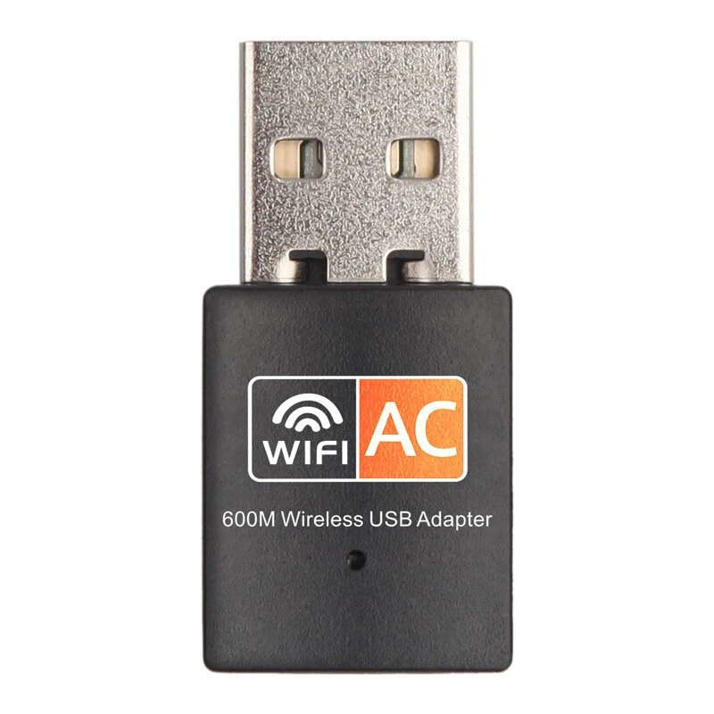 Mini Dual Band USB WiFi Wireless Adapter Network Card 2.4/5GHz 802.11 AC 600Mbps