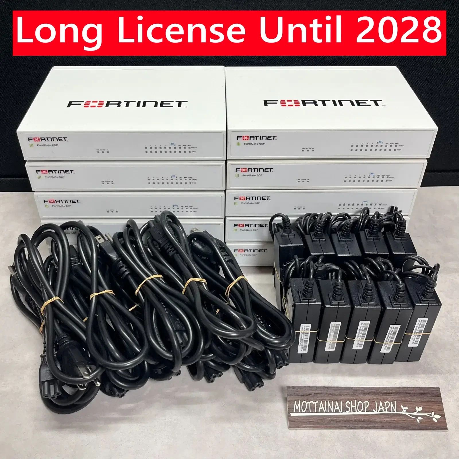 Fortinet FortiGate 60F FG-60F UTM UTP License Until 2028 Network Security Japan