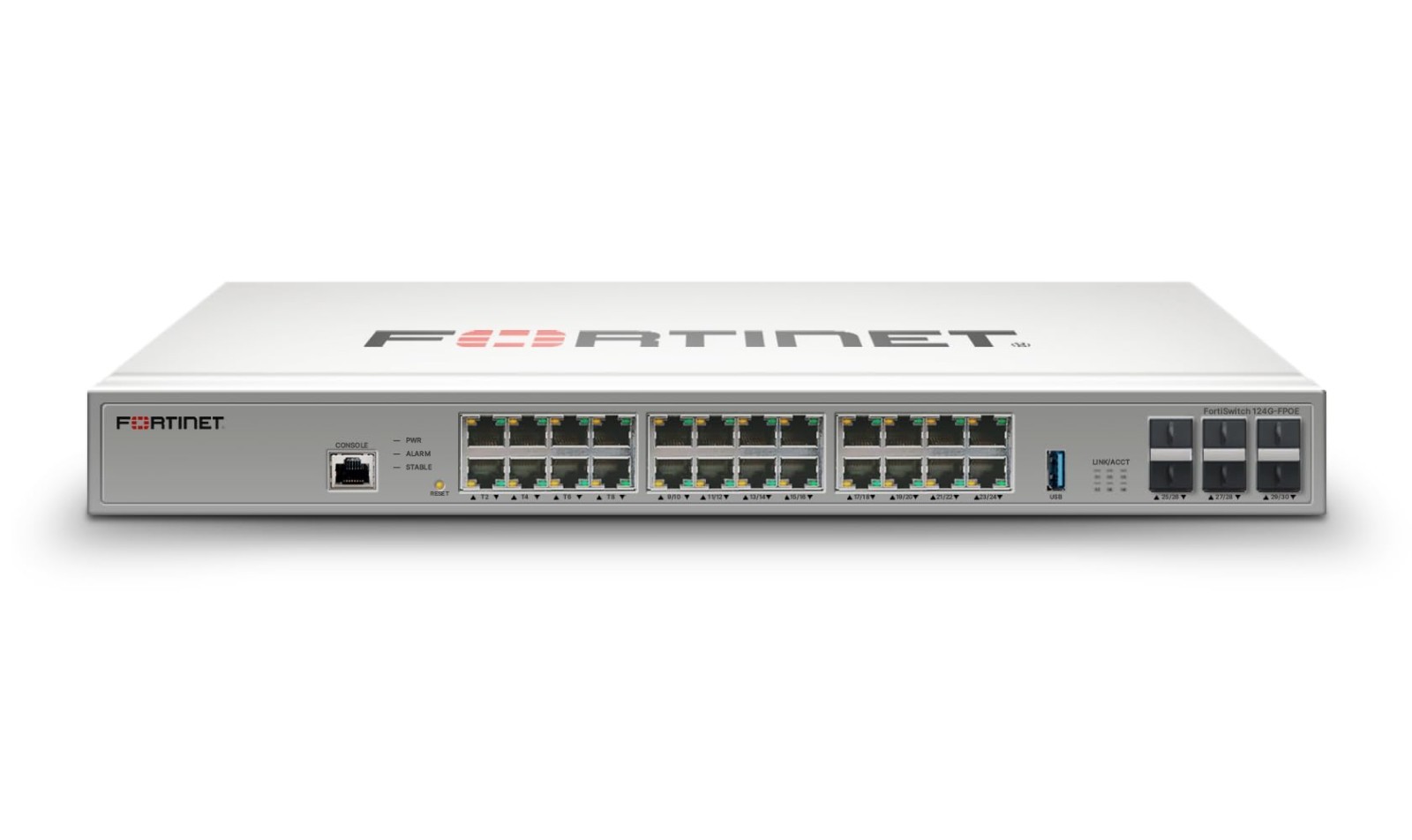 Fortinet FortiSwitch FS-124G-FPOE Ethernet Switch FS124GFPOE