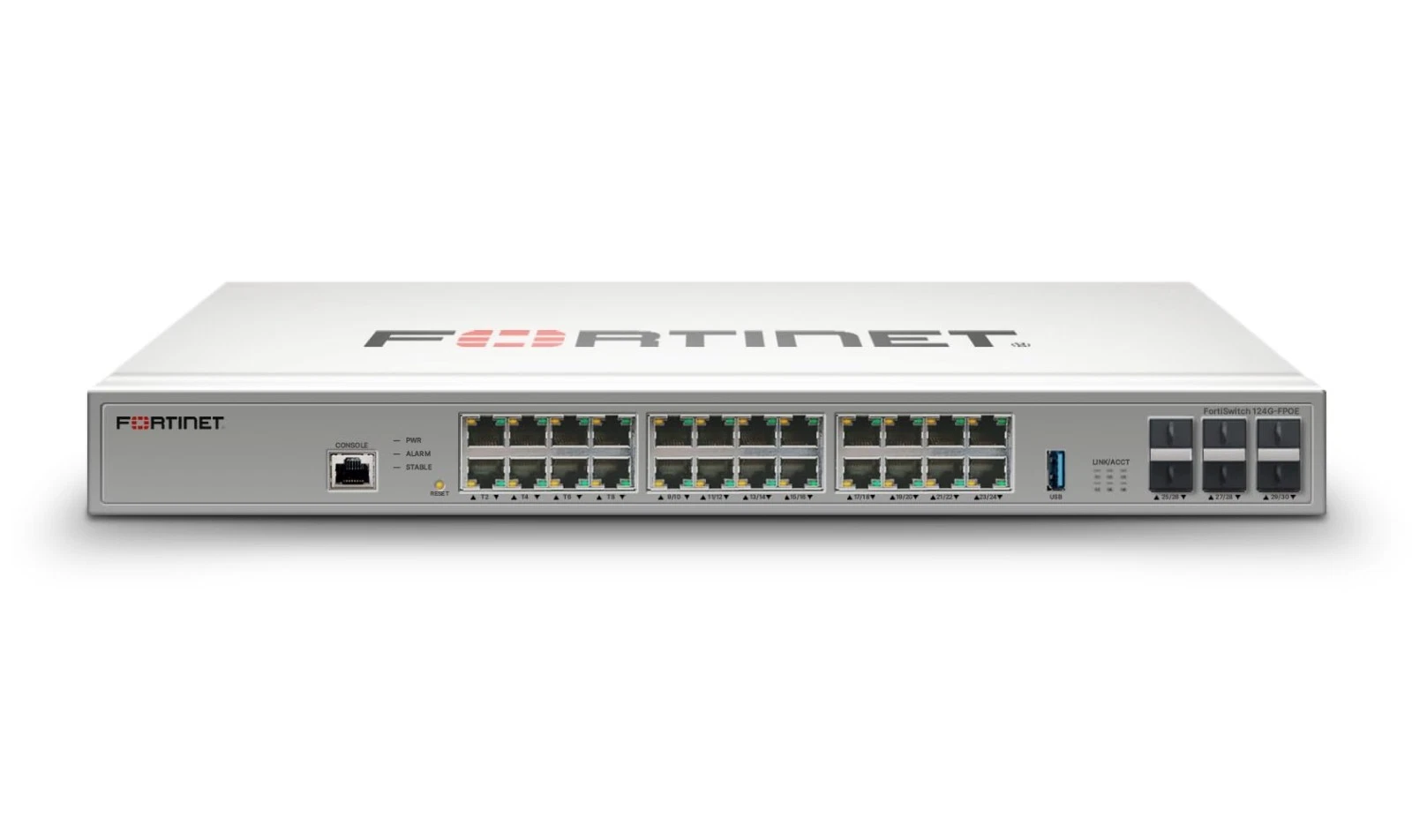 Fortinet FortiSwitch FS-124G-FPOE Ethernet Switch FS124GFPOE