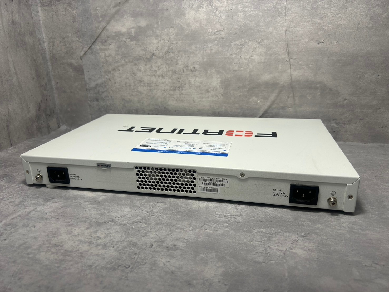 Fortinet FortiGate 100F FG-100F Network Security Firewall Appliance used