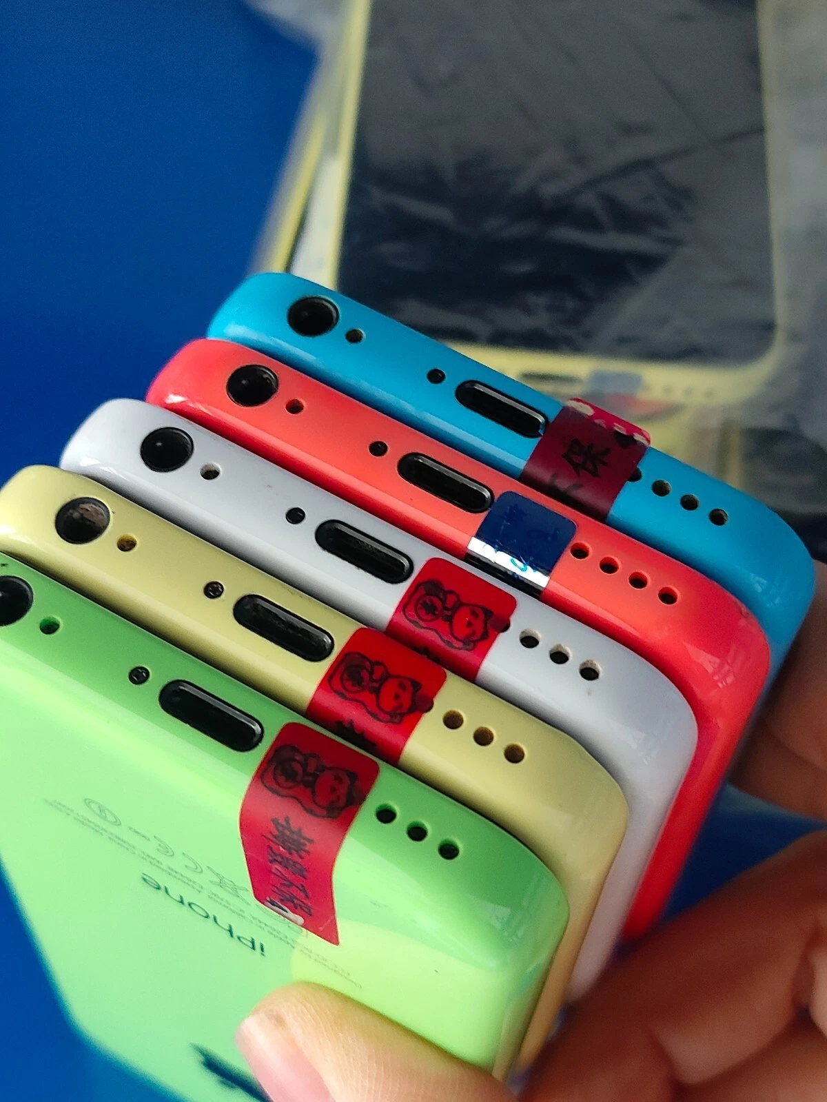 Apple iPhone 5C Unlocked New Battery 8/16/32GB BLUE/GREEN/PINK/WHITE/ YELLOW